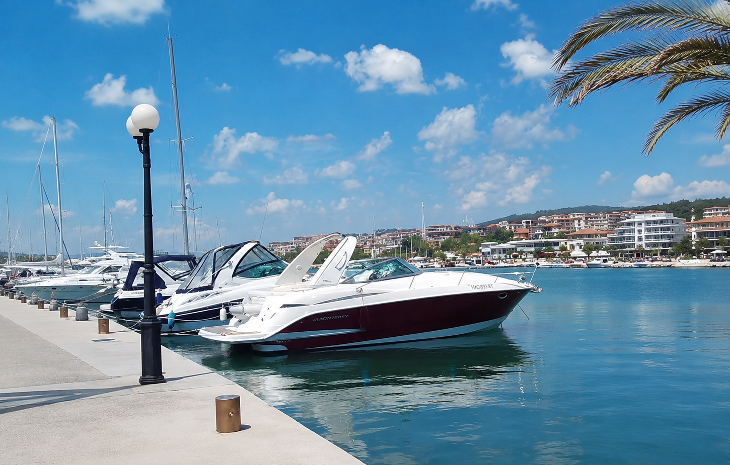Marina in Sveti Vlas nahe dem Emperium Resort