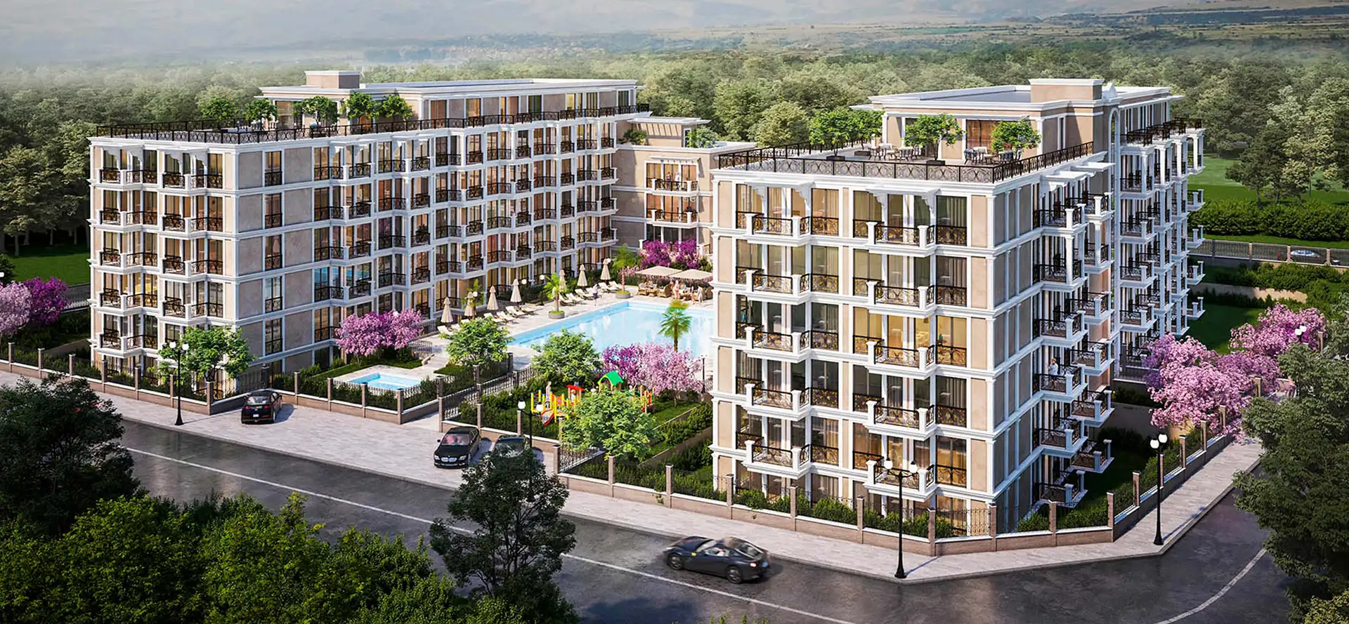 Residenz Emperium Sweti Wlas Aussenansicht